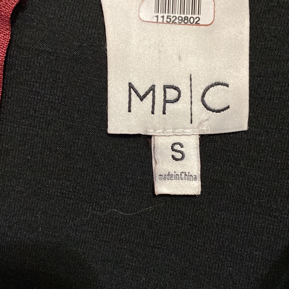 Mink Pink Mp/C Textured V Mock Wrap Tie Belt Puff… - image 4